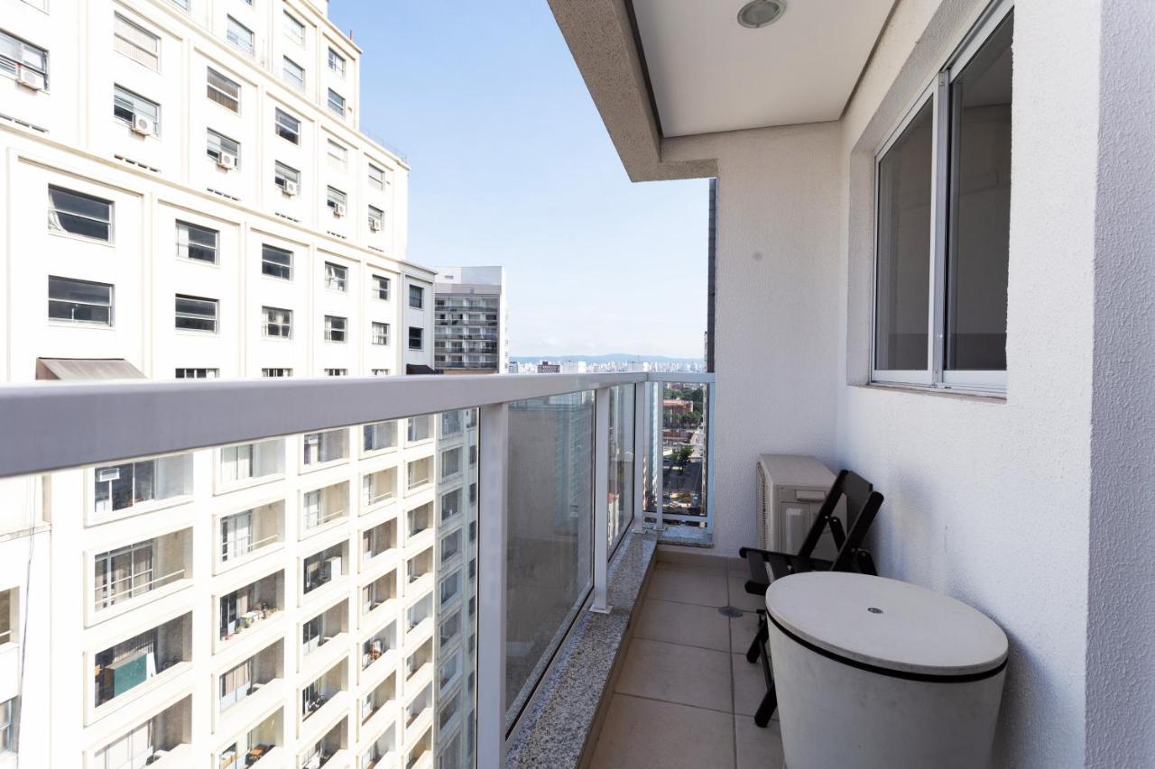 Apartamento com WiFi próximo ao metrô Luz São Paulo Exterior foto
